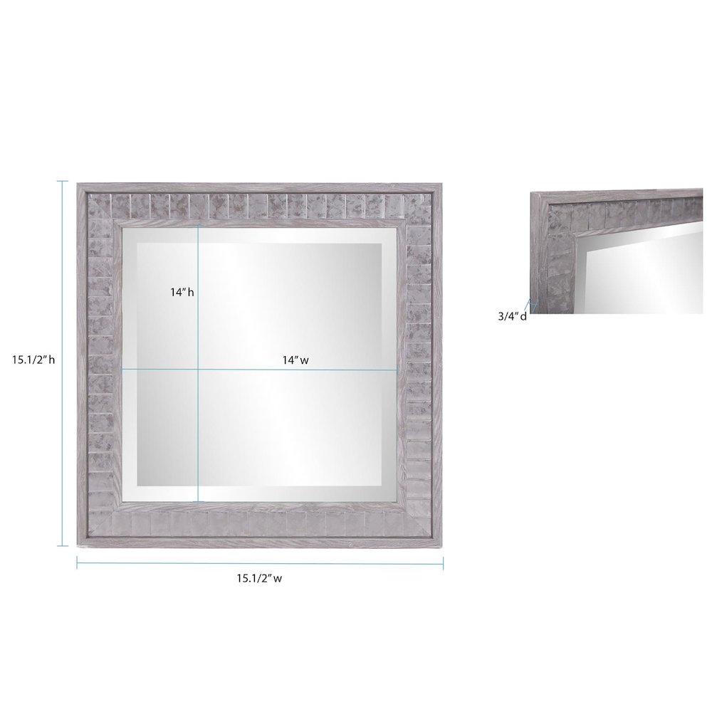 Metropolis Mirror - Square. Picture 6