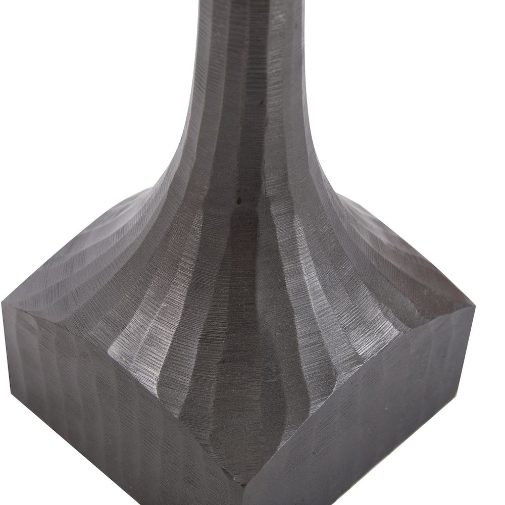 Chiseled Cast Aluminum Martini Table. Picture 4