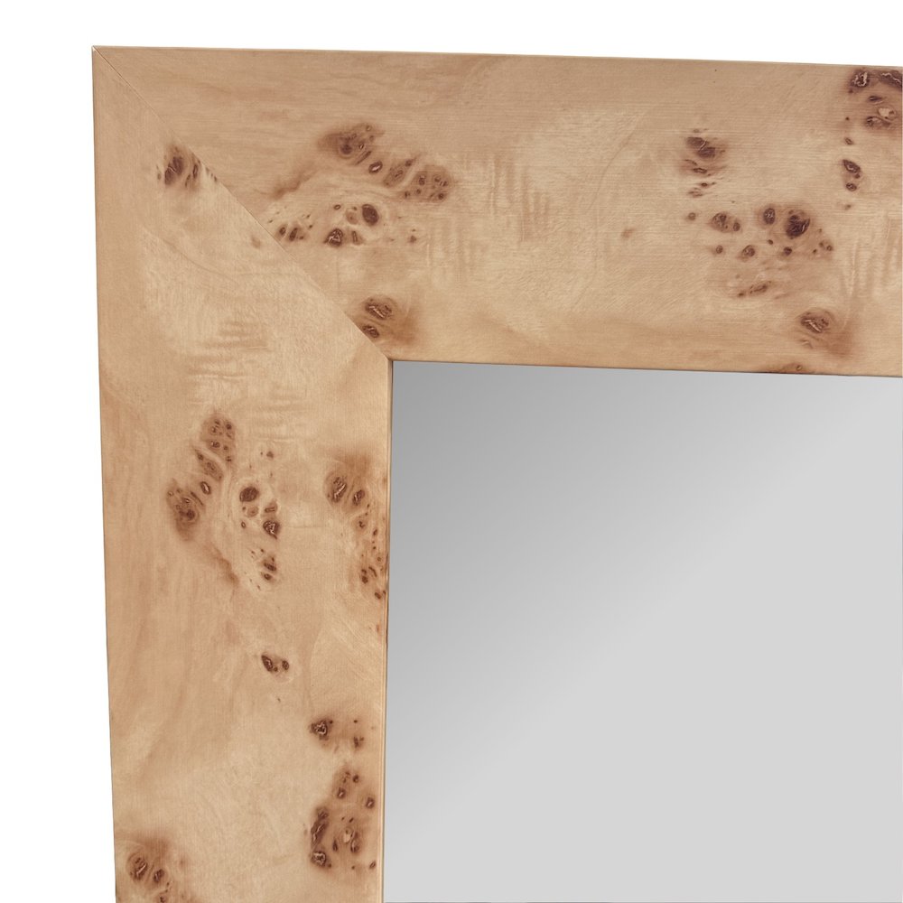 Burled Vanity Mirror. Picture 7