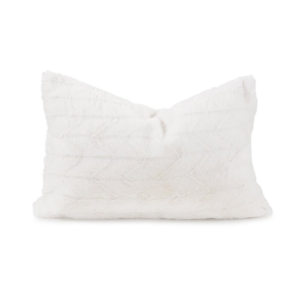 Pillow  14 x 22 Angora Natural - Down Insert. Picture 1