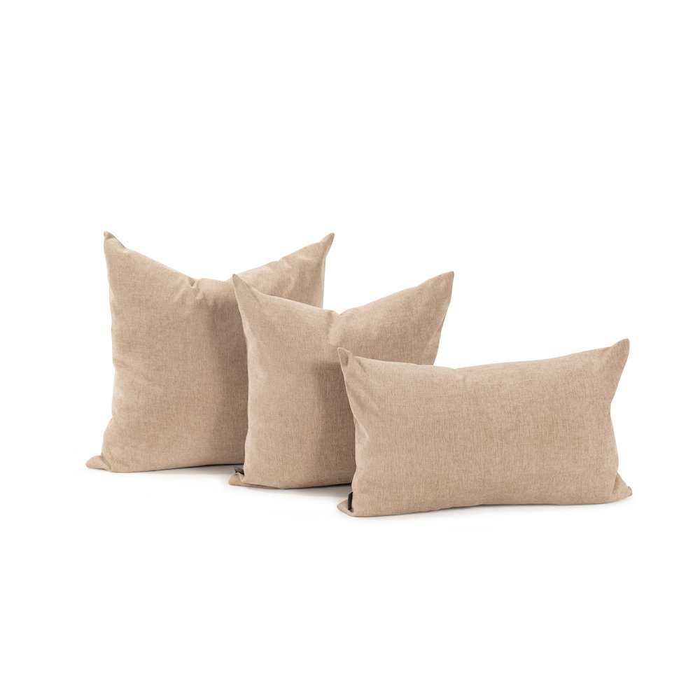 Komodo Sand Poly Filled 14x22 Pillow. Picture 6
