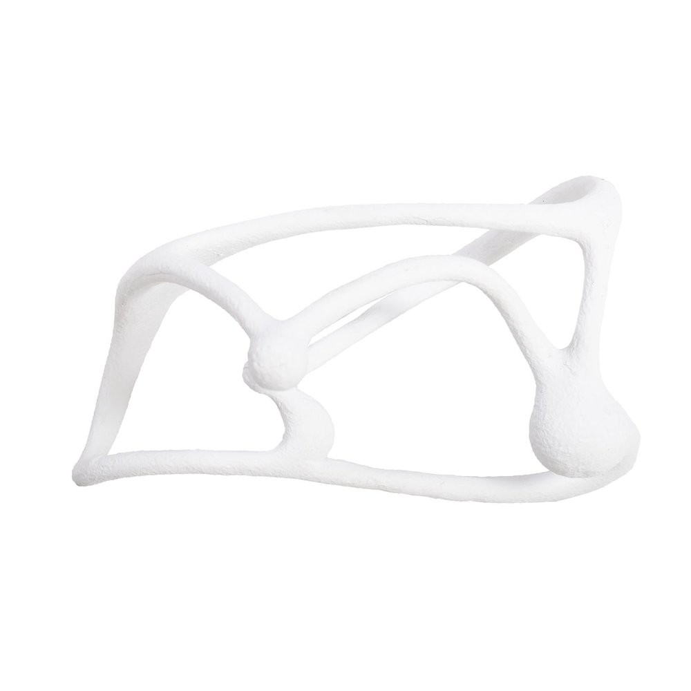 Endro Abstract Sculpture in White. Picture 4