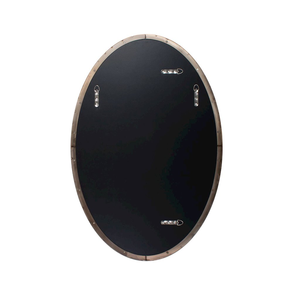 Steele Oval Mirror. Picture 4