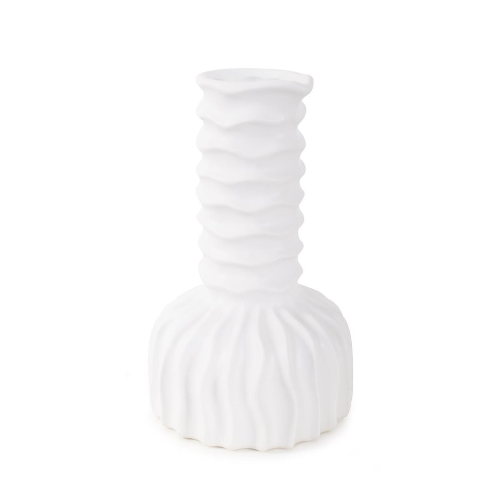 Herring Bulbous Abstract Vase- Tall. Picture 1