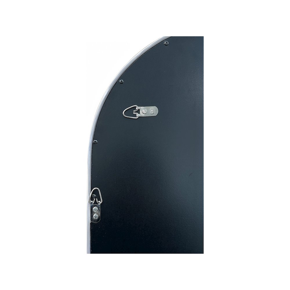 Osman Glossy Chalk Wall Mirror. Picture 8