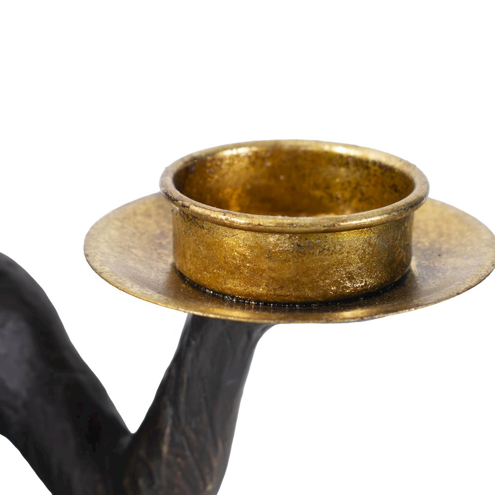 Barkari Monkey Double Tealight Candle Holder. Picture 9