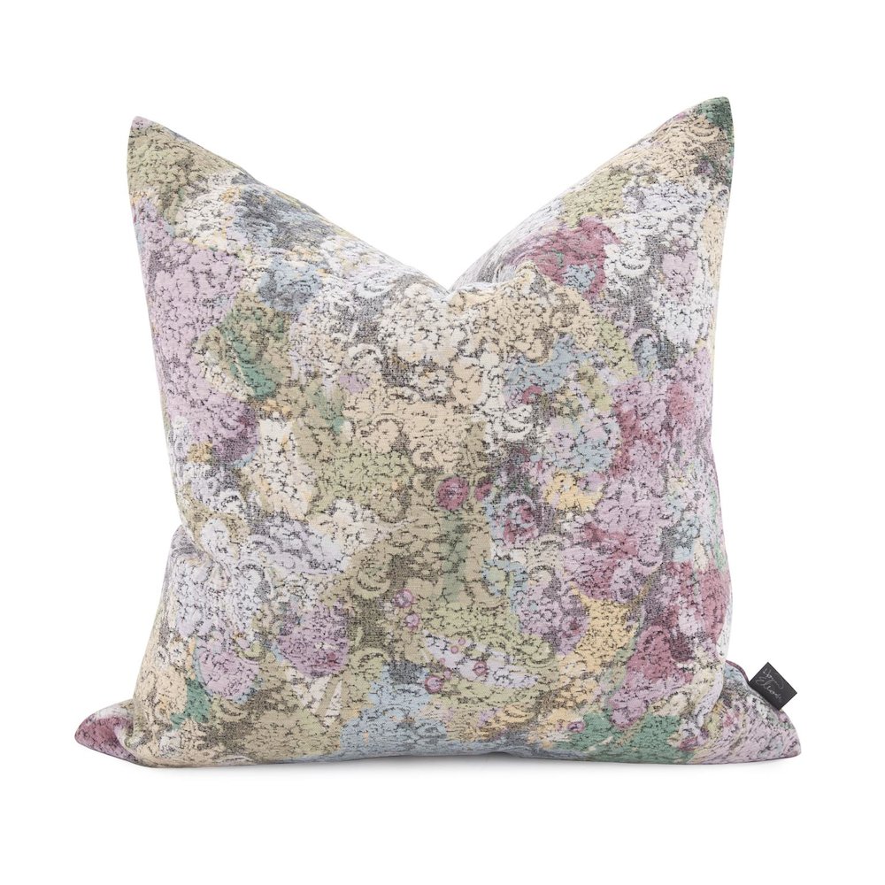 20 x 20 Stanton Blush Pillow  - Down Insert. Picture 1