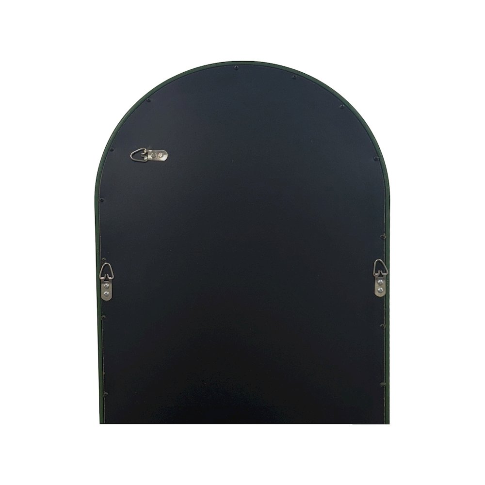 Osman Glossy Wild Green Wall Mirror. Picture 8