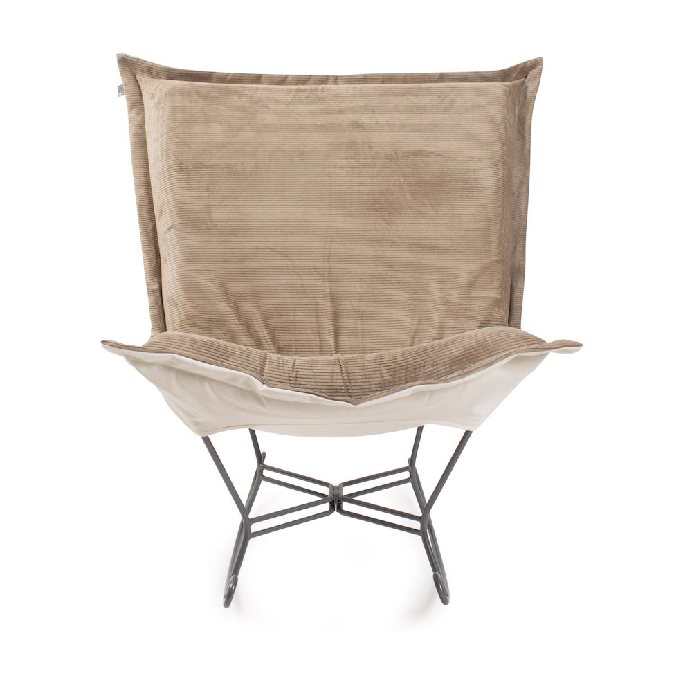 Puff Rocker Ottoman  Pana Sand/Natural. Picture 2