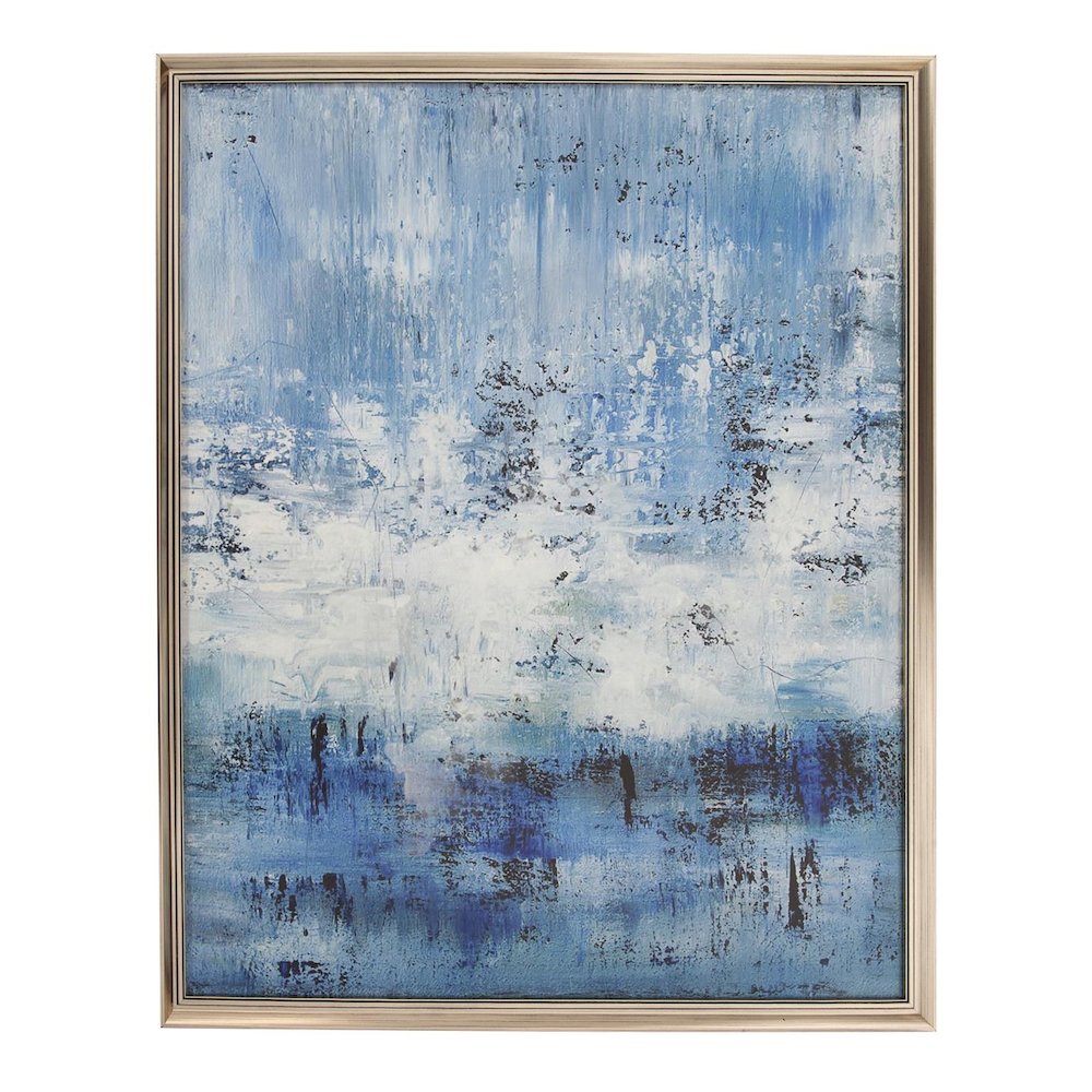 Abstract Sea Wall Art. Picture 1