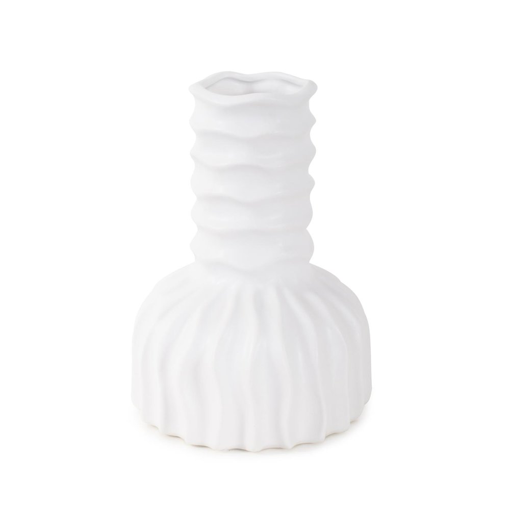 Herring Bulbous Abstract Vase- Medium. Picture 1