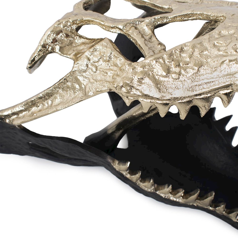 Freddy  Croc Sculpture- Small. Picture 3
