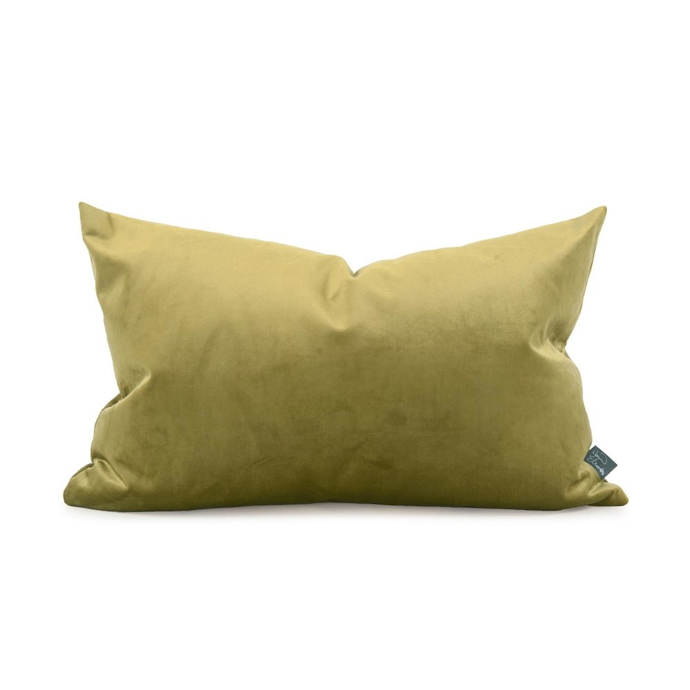 Pillow  14 x 22 Bella Moss - Down Insert. Picture 1