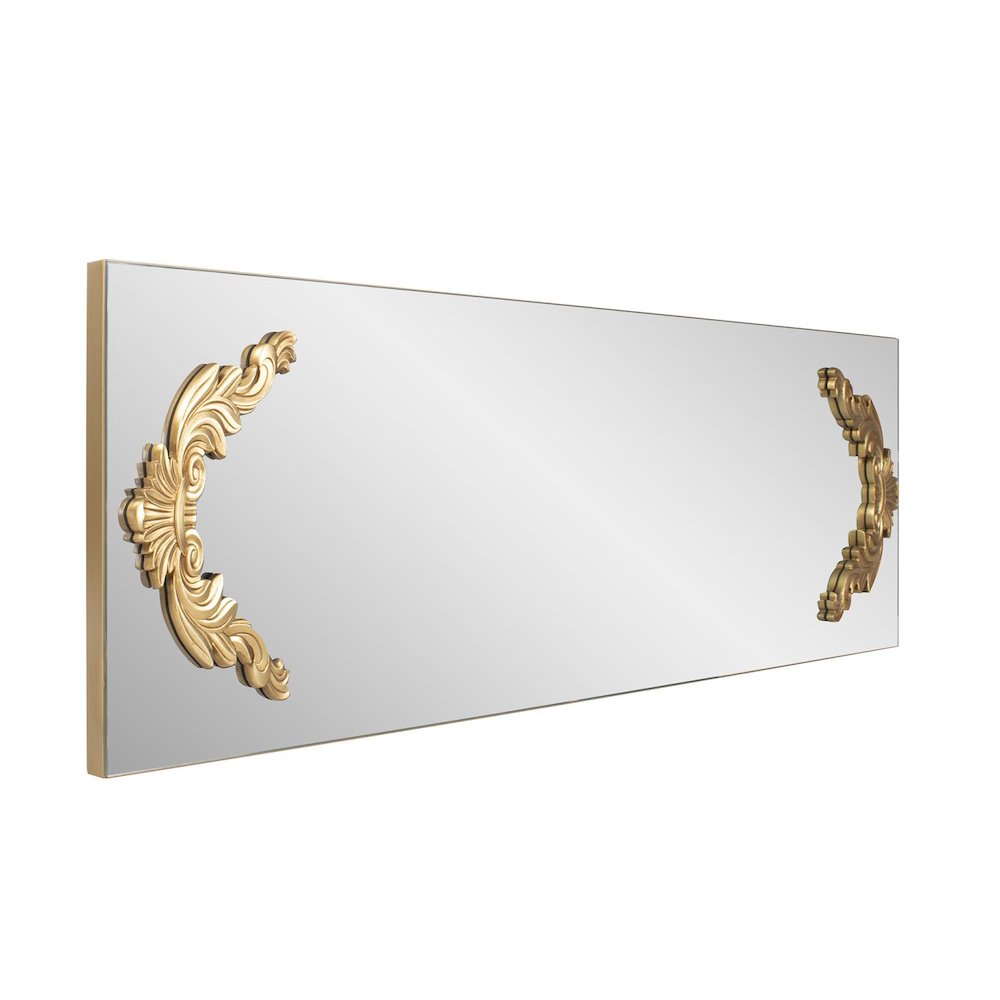Adelard Mirror in Antique Gold. Picture 6