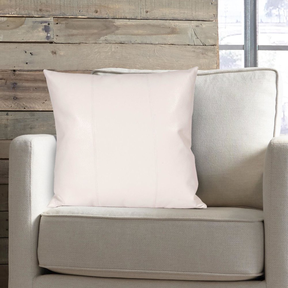 Avanti White 20" x 20" Pillow. Picture 5