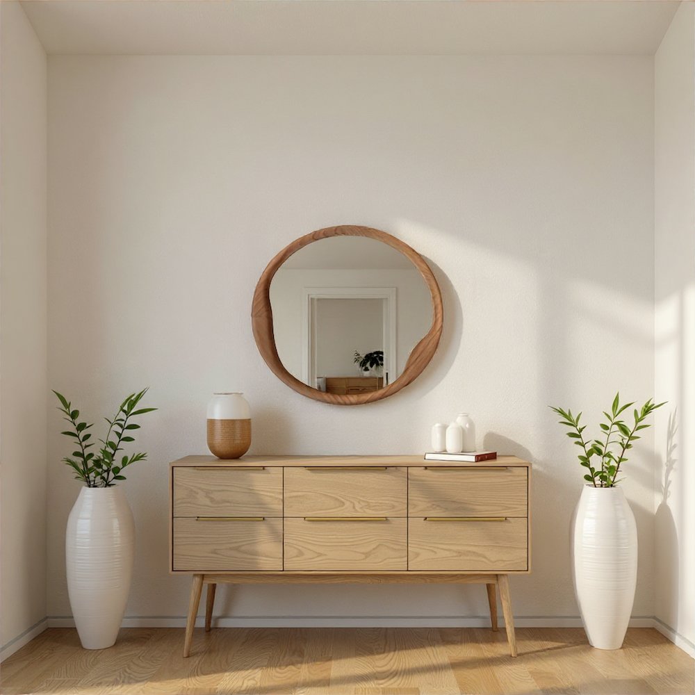Quarry Round Mirror. Picture 8
