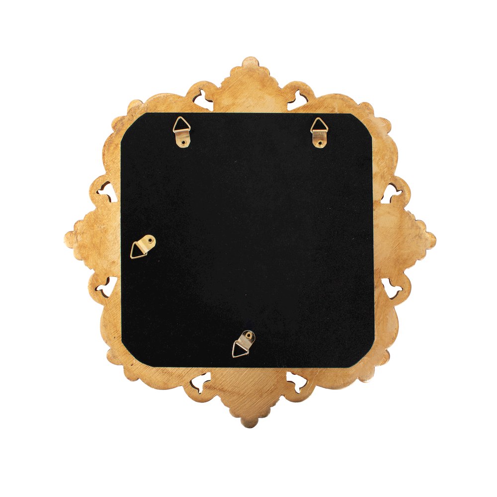 French D' Amboise Collection of Gold Petite Mirrors- Square. Picture 2