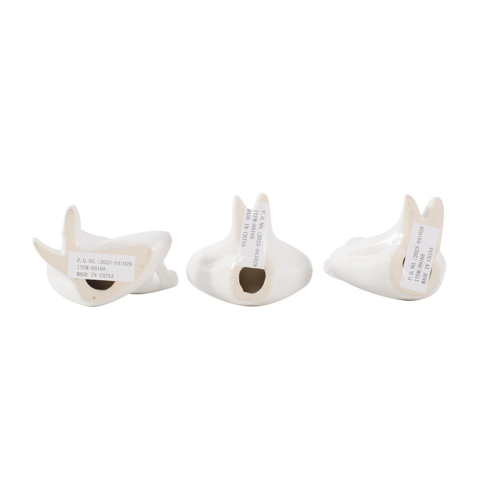 Contentment Ceramic Sculpture- Set of 3. Picture 4