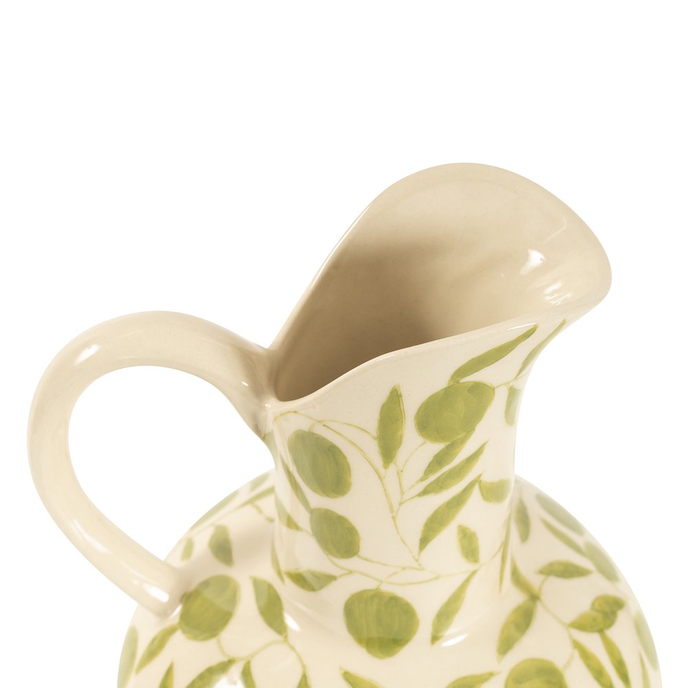 Olivia Water Pitcher Sage Green. Picture 6