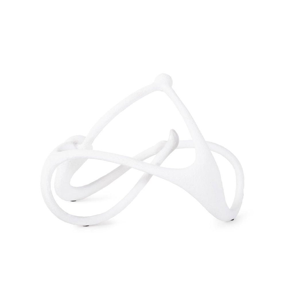 Endro Abstract Sculpture in White. Picture 1