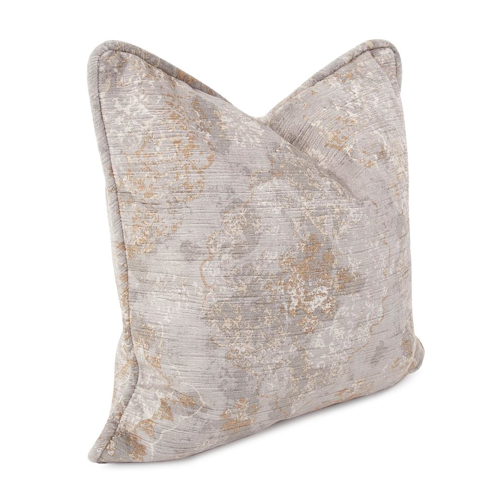 20 x 20 Pillow  Baroque Mercury  - Down Insert. Picture 2