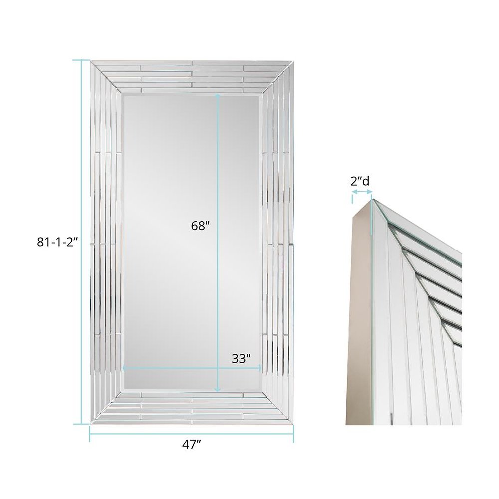 Lenox Oversized Wall Mirror. Picture 8