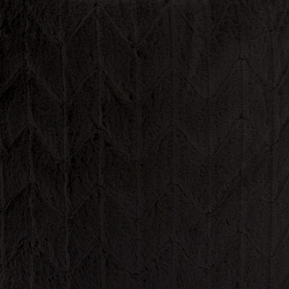 24 x 24 Angora Ebony Pillow  - Down Insert. Picture 5