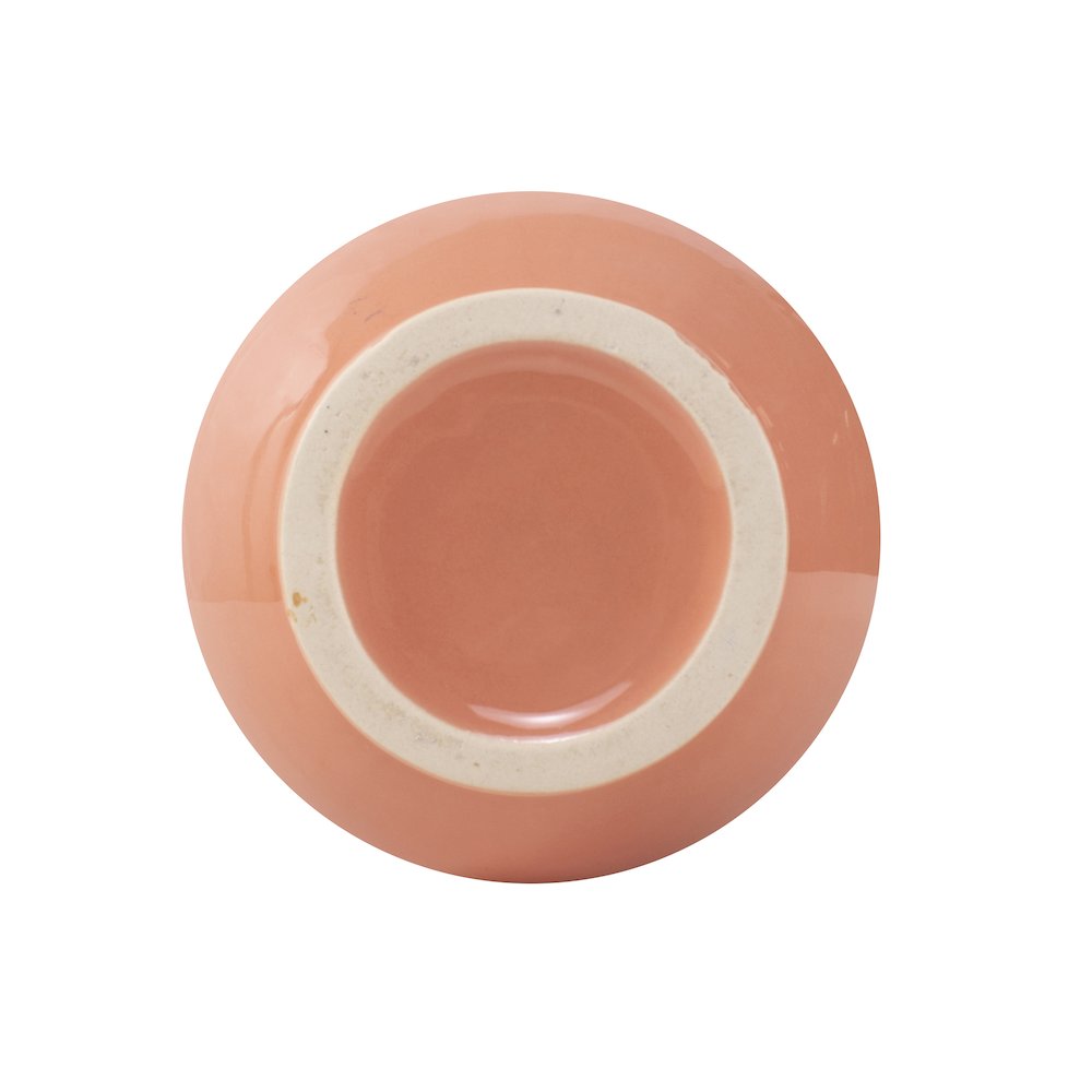 Richland Embossed Peach Vase- Medium. Picture 4