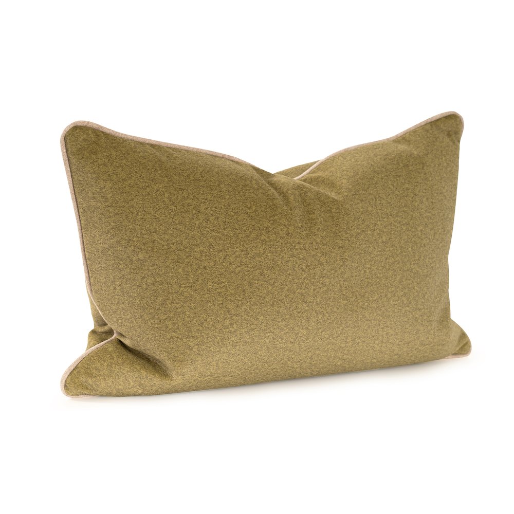Qiviut Green 14x22 Poly Filled Pillow. Picture 2