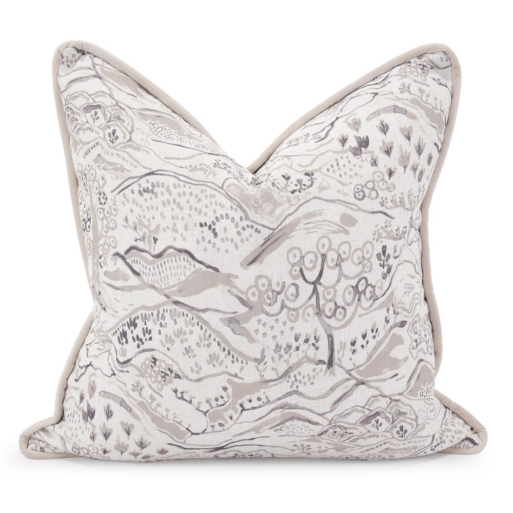 24 x 24 Pillow  Fable Sand - Down Insert. Picture 1