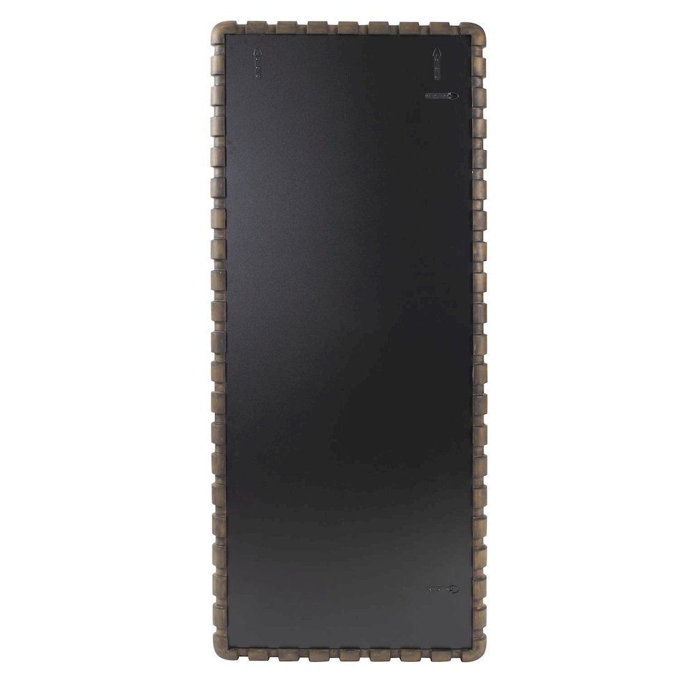Wooden Bobbin Dressing Mirror. Picture 3