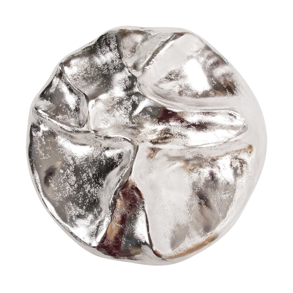Round Metal Amorphic Wall Decor- Small. Picture 1