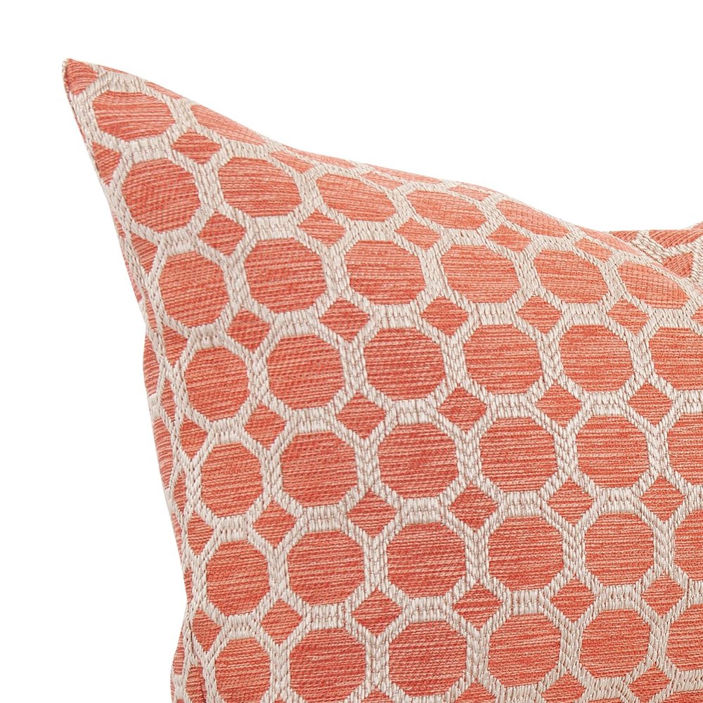 Pillow  14 x 22 Pyth Coral - Down Insert. Picture 4