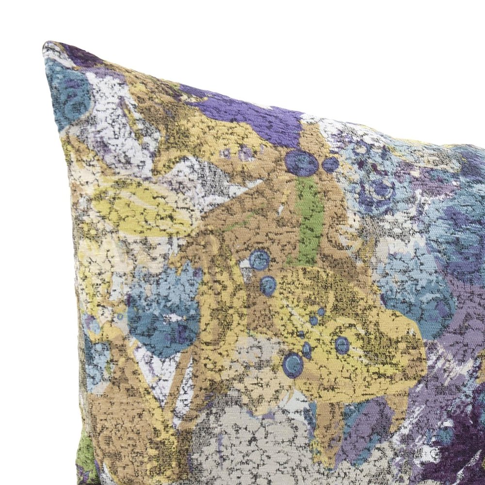Pillow  14 x 22 Stanton Eggplant Lumbar - Down Insert. Picture 4