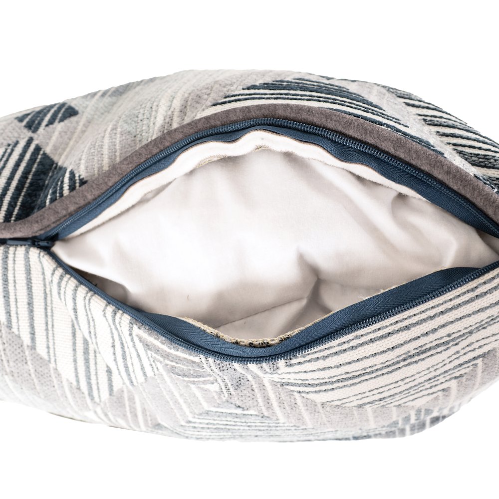 Prisma Navy 24x24 Poly Filled Pillow. Picture 4