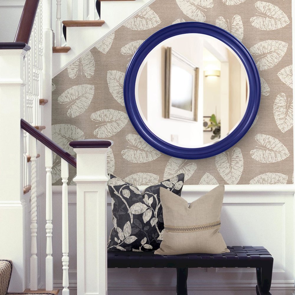 George Mirror - Glossy Navy. Picture 6