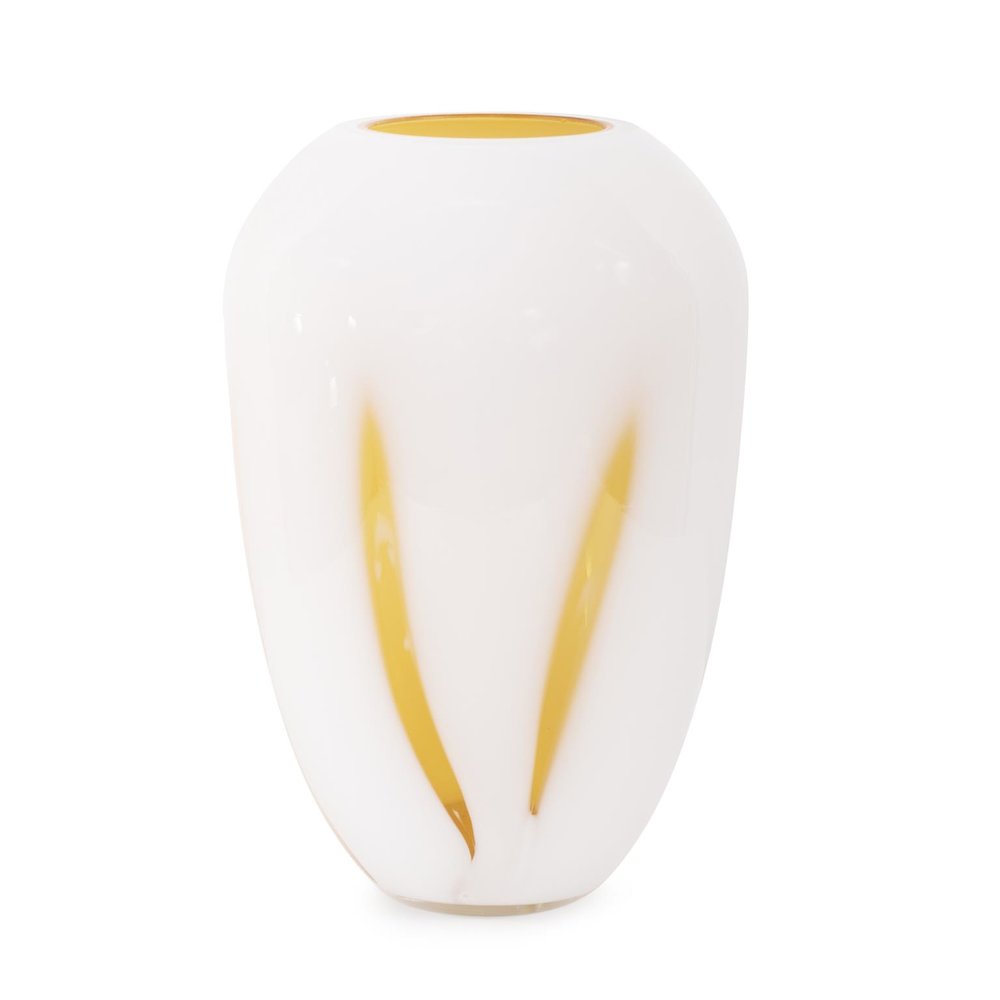 Grasberg Glass Vase- Short. Picture 1
