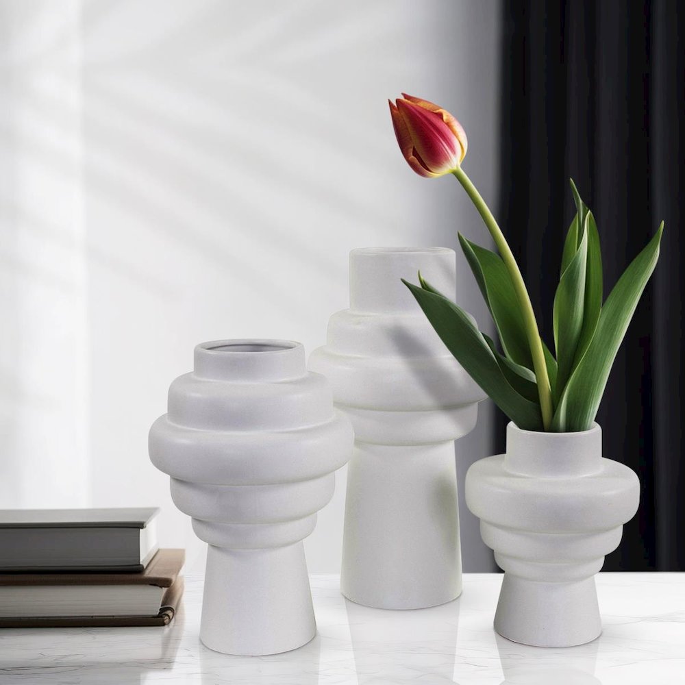 Zopol Contemporary Vase- Tall. Picture 8