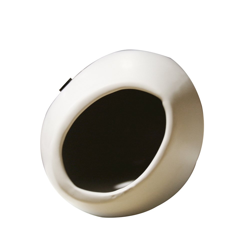 Matte White Face Wall Sculpture. Picture 3