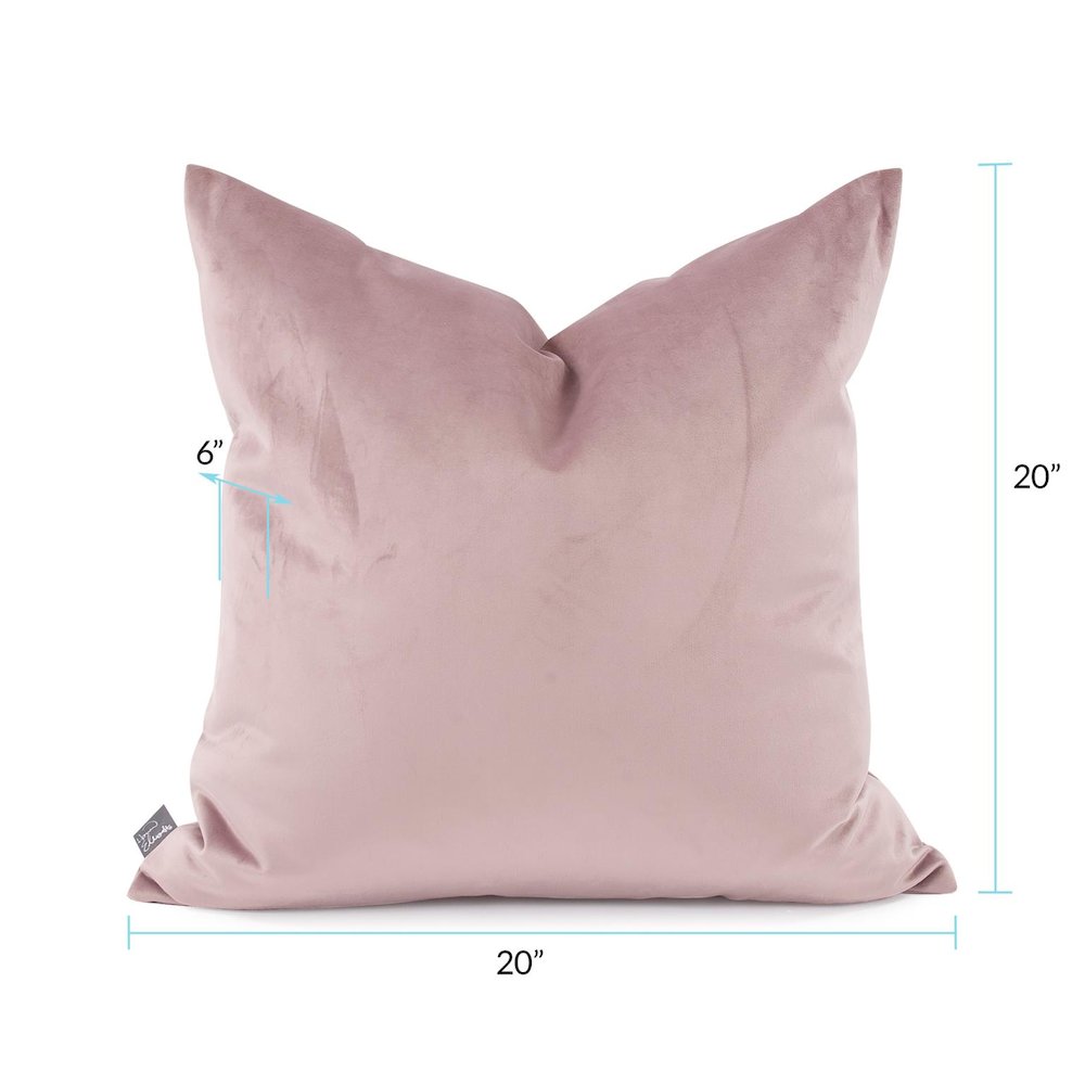 20 x 20 Bella Rose Pillow  - Poly Insert. Picture 8