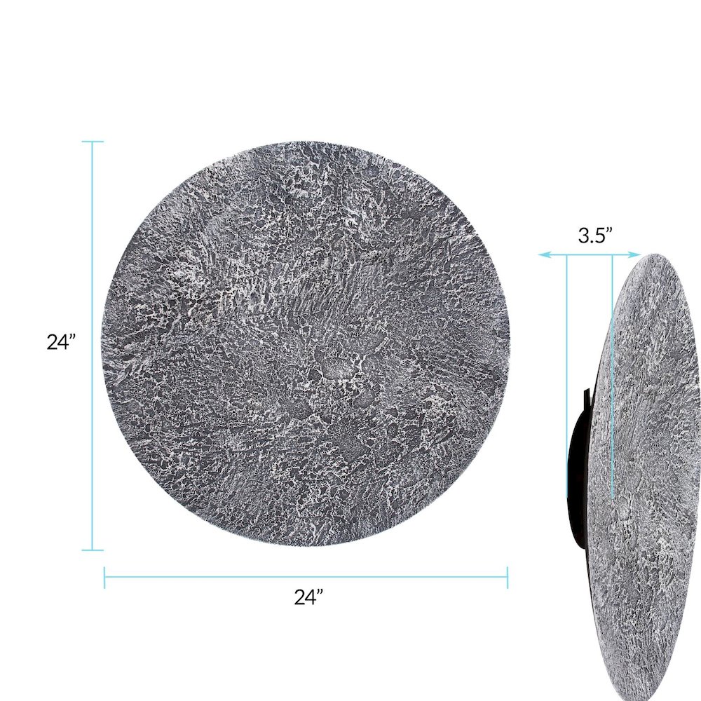 Lunar Wall Plate- Large. Picture 8