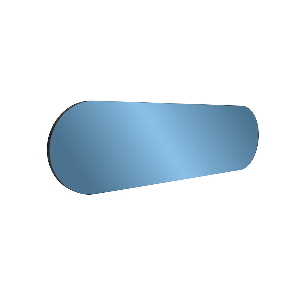Balducci Oval Sapphire Blue Mirror Long. Picture 3