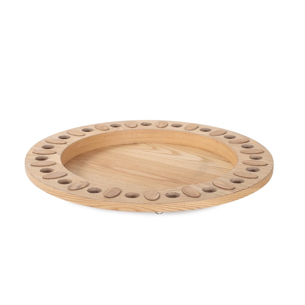 Robin Baron Winfield Wooden Lazy Susan. Picture 5