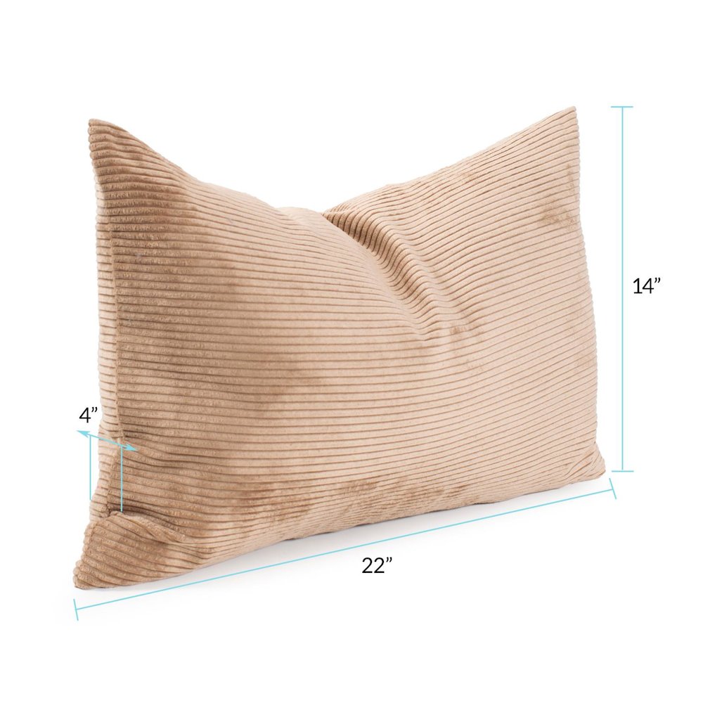 Pillow 14 x 22 Pana Sand - Poly Insert. Picture 8