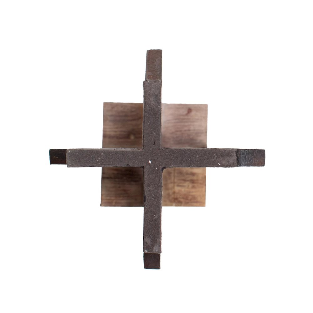 Cade Architectural Pillar Candle Holder- Short. Picture 3