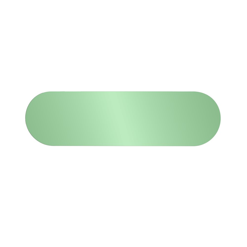 Balducci Oval Emerald Green Mirror Long. Picture 6