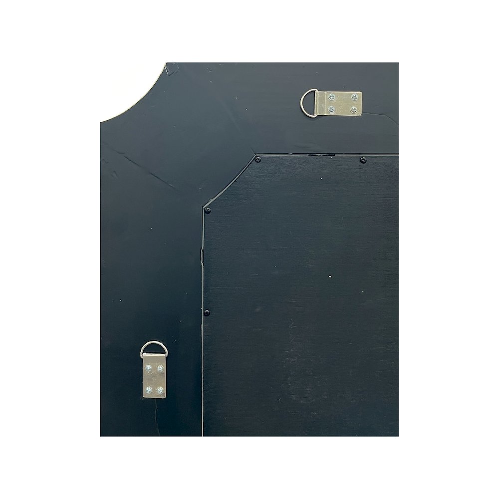 Ethan Scalloped Mirror Green. Picture 8