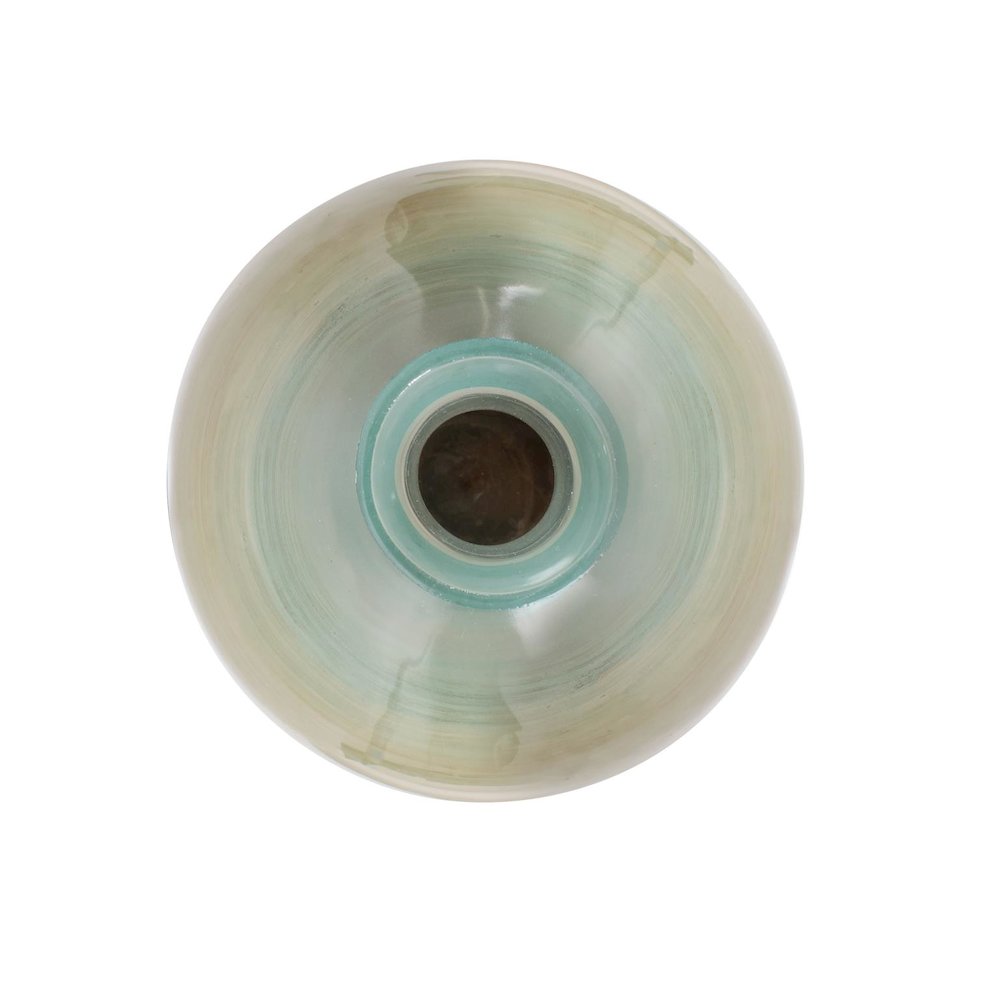 Capri Stripe Glass Bottle Vase- Tall. Picture 4