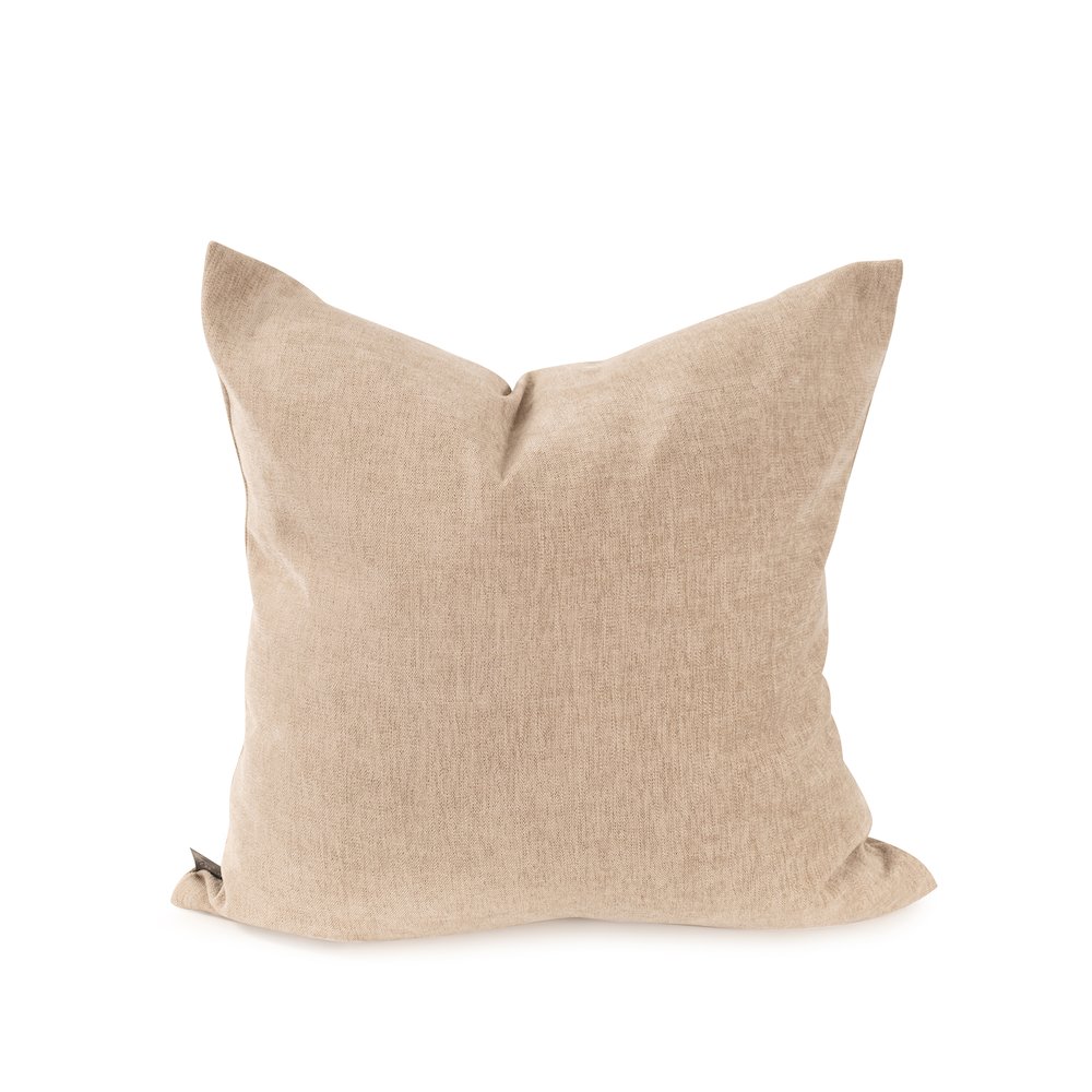 Komodo Sand Poly Filled 20x20 Pillow. Picture 1