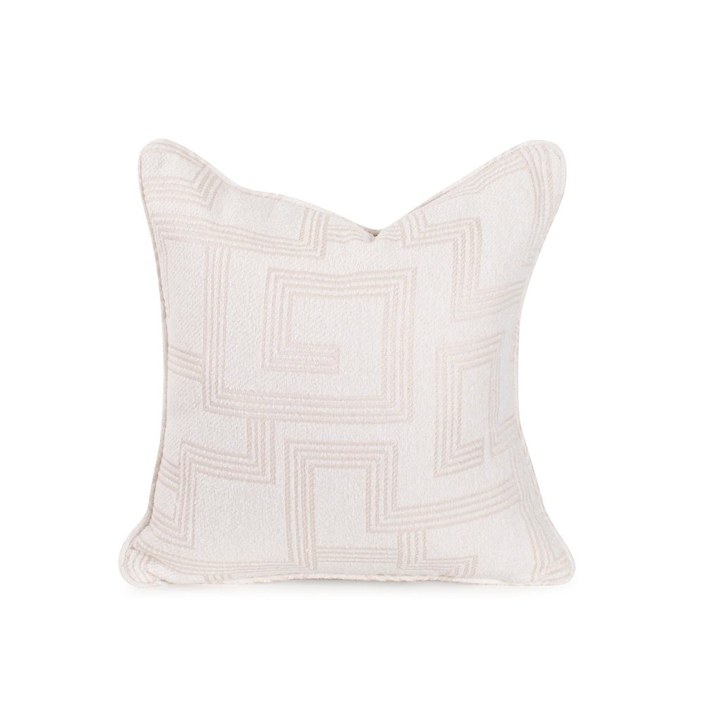 Indoor/Outdoor Pillow 20 x 20 Syros Natural. Picture 1